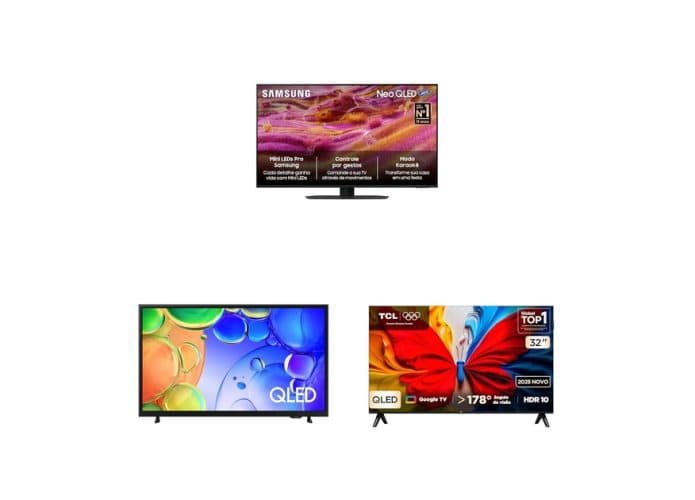 Hora de renovar a sala: selecionamos as melhores TVs QLED em promoção na Amazon