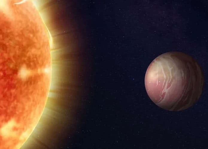 Planeta coberto de lava desafia cientistas ao manter atmosfera contra todas as expectativas