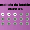Lotofácil 3815