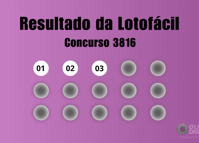 Resultado da Lotofácil de hoje: veja números e ganhadores do concurso 3816 (quarta, 28/10)