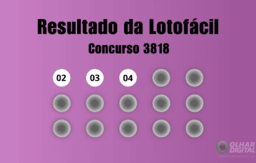 Lotofácil 3818