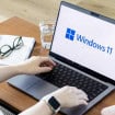 Notebook com Windows 11 na tela