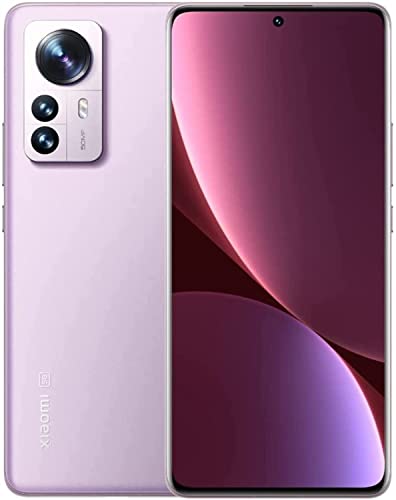 Celular Xiaomi 12 5G 256GB 12GB RAM Dual SIM Tela 6.28'' Câmeras 50MP + 13MP + 5MP e 32MP - Roxo (Global)