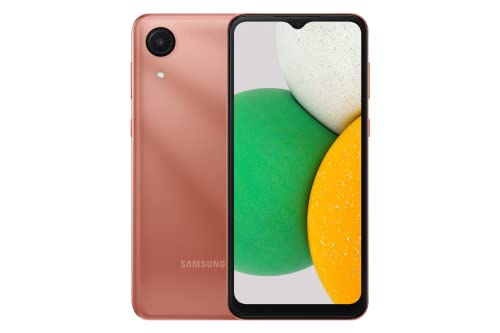 Samsung Galaxy A03 Core 32GB 4G Wi-Fi Tela 6.5'' Dual Chip 2GB RAM Câmera 8MP + Selfie 5MP Bateria de 5000mAh - Cobre