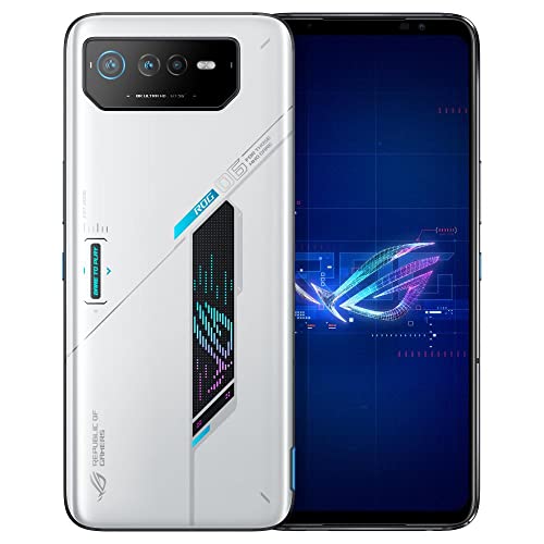 Smartphone Gamer ROG Phone 6 AI2201-1D048BR QUALCOMM SNAPDRAGON SM8475 / 8 GB / 256 GB/Android 12 / White/SIM (Nano) / SIM (Nano)