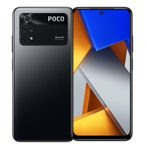 Smartphone Pocofone Poco M4 PRO Power Black 6GB RAM 128GB ROM