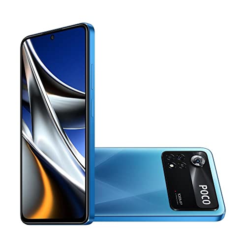 Smartphone Xiaomi POCO X4 Pro 256GB 5G Tela 6,67'' 8GB RAM Câmera Tripla + Selfie 16MP Azul