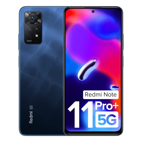 Xiaomi Redmi Note 11 Pro+ 5G 8RAM 256GB Mirage Blue - Azul - Idioma Português (India)