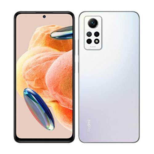 Xiaomi Redmi Note 12 Pro 4G (256GB + 8GB) Desbloqueado de fábrica global 6.67 108MP Pro Triple Camera (Tmobile/Tello/Mint USA Market) + Extra (Fast 33w Dual Car Charger) (Polar White (Global)) Branco