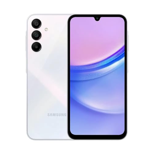 Celular Samsung Galaxy A15 256GB, 8GB RAM, Tela Infinita de 6.5" (Azul Claro)