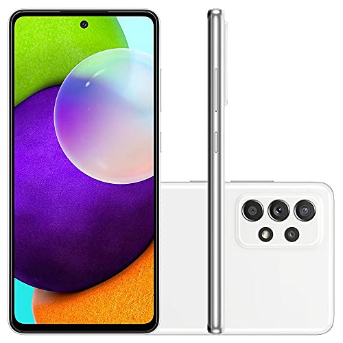Galaxy A52, 128 Gb, Dual - Sm-A525Mzwrzto, Branco, Quadriband, Samsung Celular