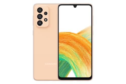 Samsung Galaxy A33 128GB 5G Wi-Fi Tela 6.4'' Dual Chip 6GB RAM Câmera Quádrupla + Selfie 13MP Bateria de 5000mAh - Rosé
