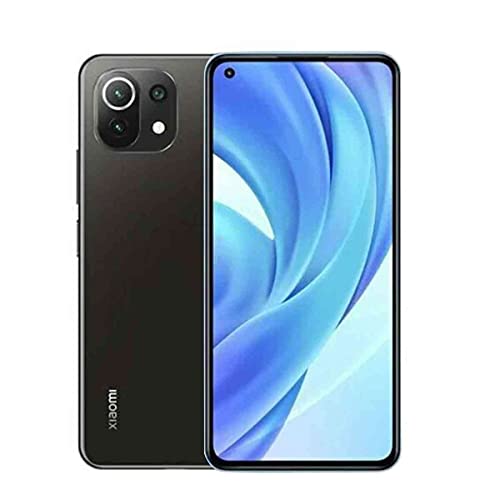Xiaomi Mi 11 Lite | 128GB 8GB RAM | Fábrica desbloqueada (apenas GSM | não compatível com a Verizon / Sprint) | Modelo Internacional (Boba Preto)