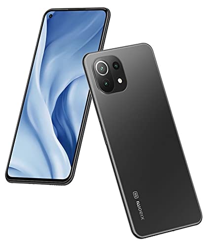 Xiaomi Mi 11 Lite 5G + 4G LTE Volte Global Desbloqueado GSM 128GB + 6GB 64MP Triple Camera Worldwide GSM (Truffle Black)