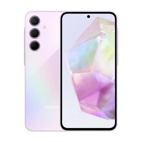Samsung Celular Galaxy A35 5G, Câmera Tripla até 50MP, Tela 6.6", 256GB (Rosa)