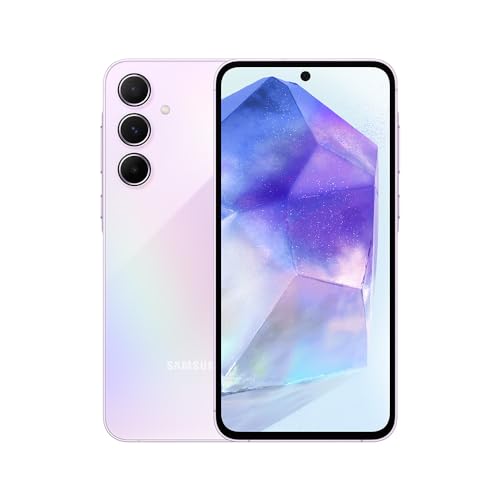 Samsung Celular Galaxy A55 5G, Câmera Tripla até 50MP, Tela 6.6", 128GB (Rosa)