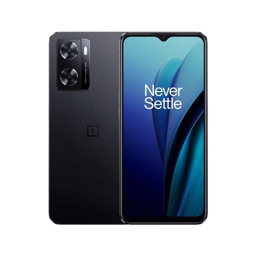 Smartphone OnePlus-Nord N20 SE, Versão Global, 4GB, 33W, SUPERVOOC, Bateria Grande 5000mAh, Câmera 50MP (Black)