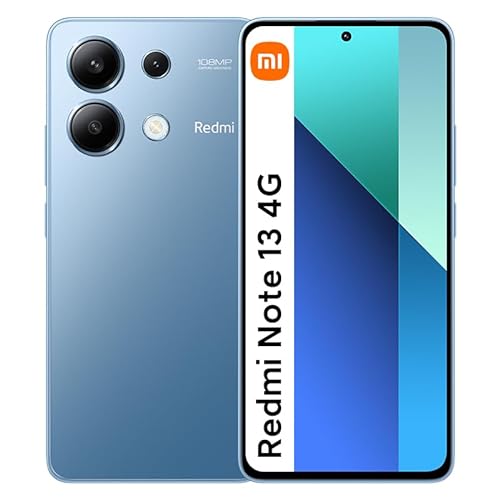 Smartphone Xiaomi Redmi Note 13 4G 8+128GB Azul Versao Global Modelo 23129RA5FL (23129RA5FL)
