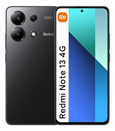 Smartphone Xiaomi Redmi Note 13 6+128GB Global Version Black Preto Modelo 23129RA5FL