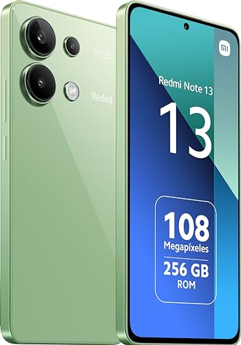 Smartphone Xiaomi Redmi Note 13 8+256G Global Version Verde Green Modelo 23129RA5FL
