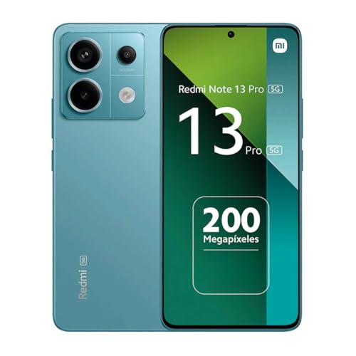 Smartphone Xiaomi Redmi Note 13 Pro 5G 256GB/8GB Versao Global Azul Ocean Teal [modelo 2312DRA50G] (2312DRA50G)