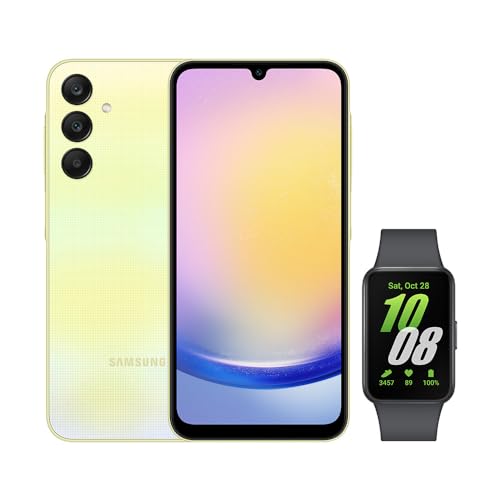 A25 5G (128GB) - Verde Claro + Galaxy Fit3 - Grafite