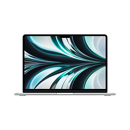 2022 Apple MacBook Air laptop with M2 chip: 13.6-inch Liquid Retina display, 16GB RAM, 256 GB SSD storage, backlit keyboard, 1080p FaceTime HD camera. Works with iPhone and iPad; Prateado
