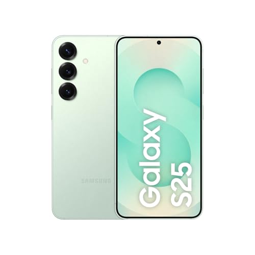 Celular Samsung Galaxy S25 5G, 256GB, 12GB RAM, Câmera Tripla de 50+12+10, Tela Grande de 6.2", Verde – Neste modelo de 256GB você ganha o dobro de memória pelo mesmo preço de 128GB