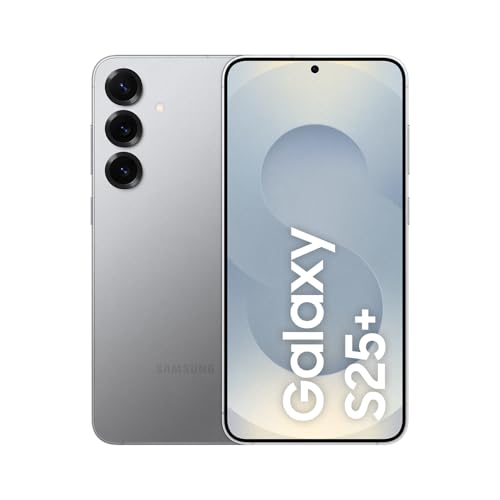 Celular Samsung Galaxy S25+ 5G, 256GB, 12GB RAM, Câmera Tripla de 50+12+10, Tela Grande de 6.7", Prata – Neste modelo de 256GB você não ganha o dobro da memória pelo mesmo preço