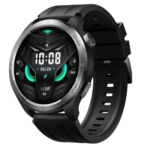 Imagem do produto HAYLOU Solar Neo Smartwatch,1.53' HD Tela Sensível ao Toque Relógio Inteligente com Chamadas Bluetooth para Homens,150+mostradores de relógios,127 Modos de treino,Assistente de Voz,Bluetooth 5.3,IP68