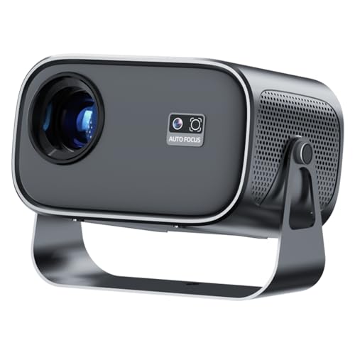 Imagem do produto Mini Projetor Portátil, 4K 1080P Full HD Suporte, WIFI 5G+2.4G, BT 5.0, Android 13, 12000 Lumens, Correção e Foco Automático, Rotação 360°, Alto-Falante 5W, Para Phone/Notebook/Tablets/TV Stick/PS5