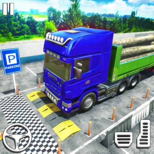 Imagem do produto Real Euro Caminhão Dirigir Simulador Jogos 2025 - Caminhão Estacionamento Jogos 3D - Carga Estacionamento Caminhão Jogos