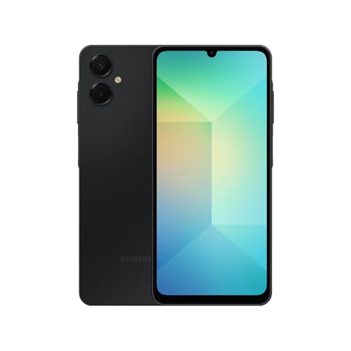 Celular Samsung Galaxy A06 5G 128GB, 4GB RAM, IP54, Tela 6.7", Câmera 50MP, Octa-Core, 5000mAh (Preto)