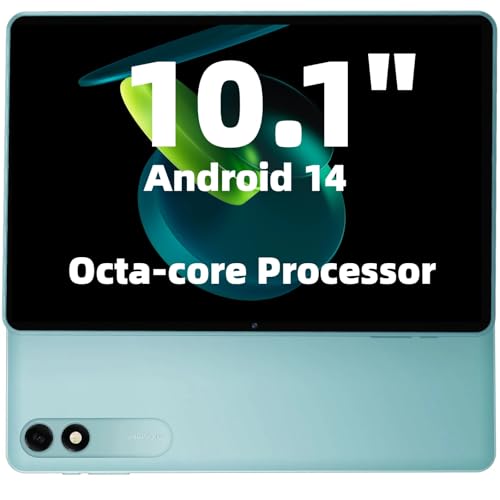 Imagem do produto Tablet, tablet Android de 10,1 polegadas com processador Octa-Core 10 GB de RAM, 128 GB de ROM, tela sensível ao toque HD IPS bateria 9H, Wi-Fi, BT 5.0, câmera dupla, tablets Google