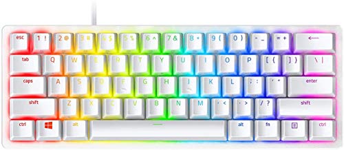 Imagem do produto Teclado gamer Razer Huntsman Mini, mercury white