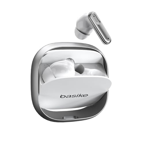 Imagem do produto Fone de Ouvido Intra-Auricular Bluetooth 5.4, Áudio Hi-Fi Estéreo Sem Fio, Microfone com Cancelamento de Ruído, Toque Sensível, Estojo Giratório, 3 Tamanhos de Pontas, 36h Bateria - Branco