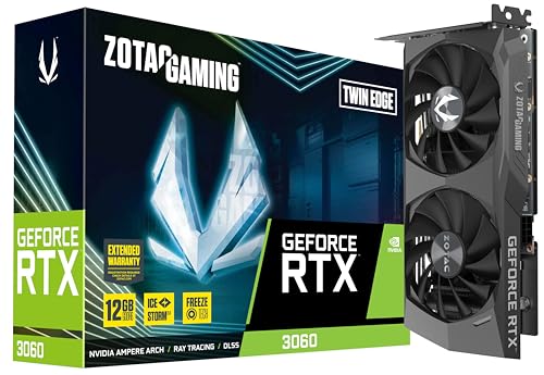 Imagem do produto Placa de Vídeo Zotac Gaming - GeForce RTX 3060, Twin Edge, LHR, 12GB GDDR6