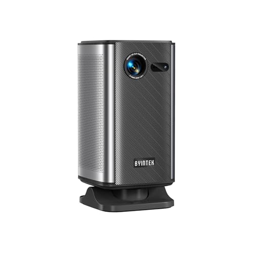 Imagem do produto Projetor DLP Portátil BYINTEK P70X 1080p Full HD 300ANSI - Mini projetor Android com Foco Automático a Laser TOF, Bateria Integrada de 10000mAh e LED de 50000h