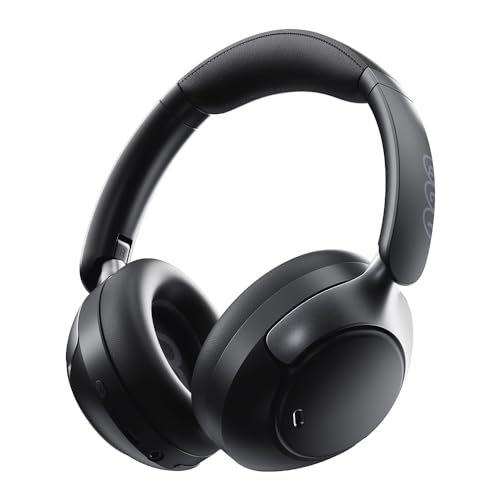Imagem do produto QCY H3 PRO ANC Fone de Ouvido Bluetooth, Headphone ANC Adaptáveis, Cancelamento Ativo de Ruído de 50 dB, Áudio sem fio de Alta Resolução LDAC, 55 Horas de Reprodução, Preto (H3PRO-BLACK)