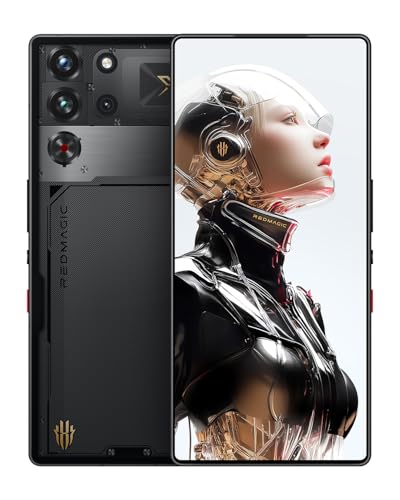 REDMAGIC 10S Pro Smartphone, Celular para Jogos 144Hz, Android 5G, 16GB RAM 512GB ROM, Snapdragon 8 Elite Leading Version, Tela AMOLED 1.5K de 6.85", Câmera de 50MP, Celular Desbloqueado Dusk