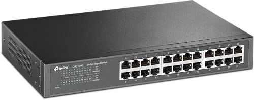 Imagem do produto Switch Gigabit de mesa ou montável em rack de 24 portas