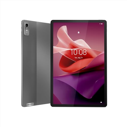 Imagem do produto Tablet Lenovo Tab P12 Octa-Core 4GB 128GB Wi-Fi, Câmera Principal 8MP com Foco Automático, Câmera Frontal 13 MP com desbloqueio facial WVA 12.7' 3K Bateria 10200MAh Android™ 13 Prata