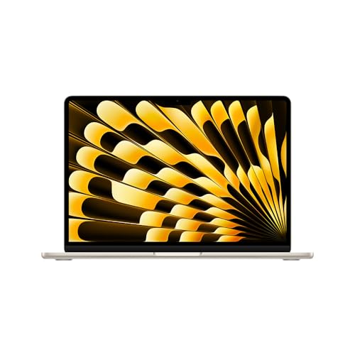 Imagem do produto Apple 2024 MacBook Air (de 13 polegadas, Chip M3 da Apple com CPU de oito núcleos e GPU de dez núcleos, 8GB Memória unificada, de 512 GB) - Estelar