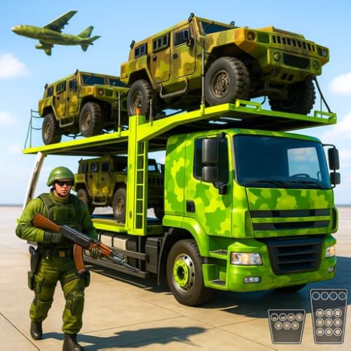 Imagem do produto Army Cargo Truck Transport Simulator - US Military Driving Games