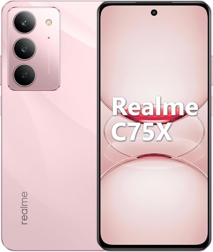 Celular Realme C75x 6GB de RAM/128 GB NFC, Rosa