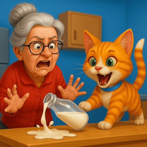 Imagem do produto Crazy Cat Chaso vs Angry Granny Escape