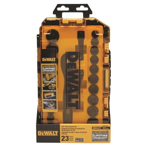 Imagem do produto DEWALT Conjunto de soquetes de impacto, 23 peças (DWMT74738)