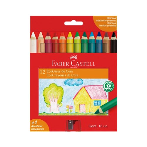 Imagem do produto Ecogiz de Cera Faber-Castell - 12 Cores