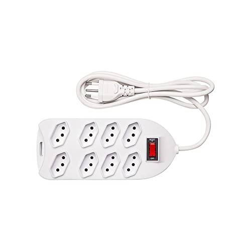 Imagem do produto Filtro de Linha com 8 Tomadas EPE 1008+ Branco Intelbras