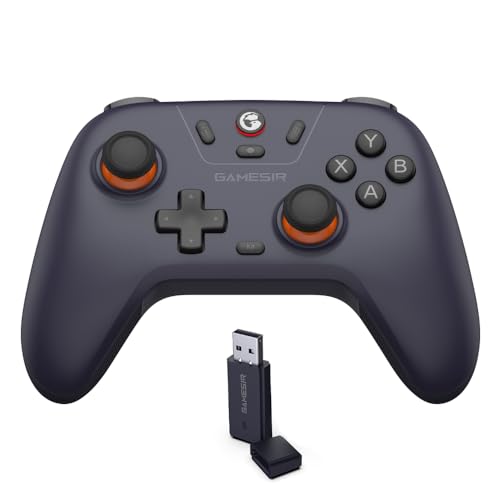 Imagem do produto GameSir Nova Lite Controller for PC, Steam, Switch, iOS and Android devices, Wireless Gaming Gamepad with Hall Effect Joysticks, Turbo Function (dark purple)